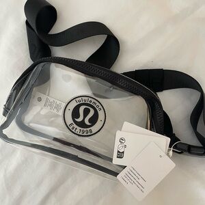 Lululemon Clear Belt Bag NWT